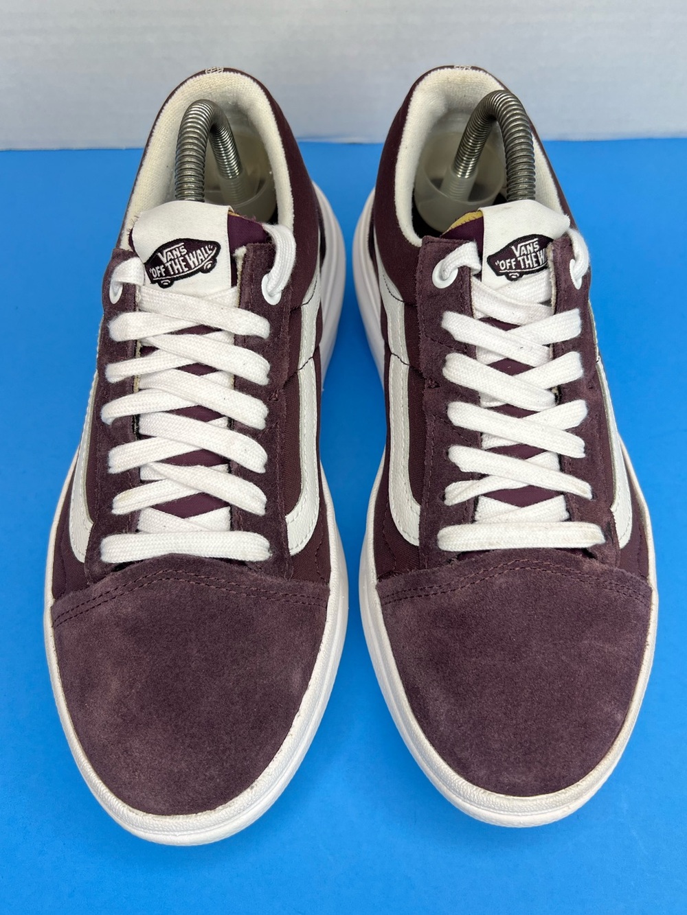 Vans Old Skool Overt CC Platform Sneaker Womens 9 Color:Wine Tasting LKNW! - Picture 3 of 15